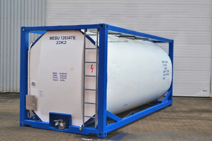 20' ISO tank container, chemical - Image 1
